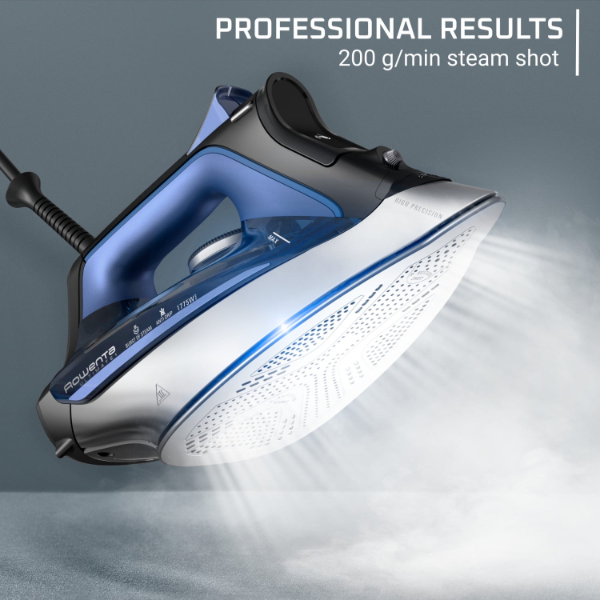 Rowenta Ultimate Steam Iron - Powerful 1775W Iron with Vertical Steam & Auto-off