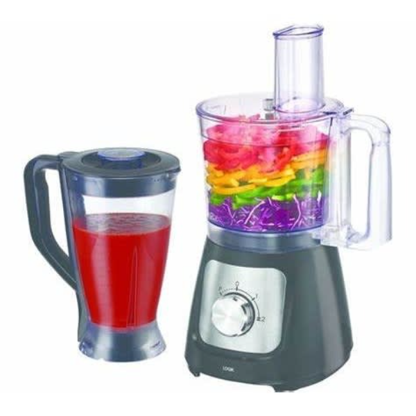 Logik Compact Food Processor - 800w - 2.4-litre Bowl And 1.5-litre Blender Jug-l500fp21