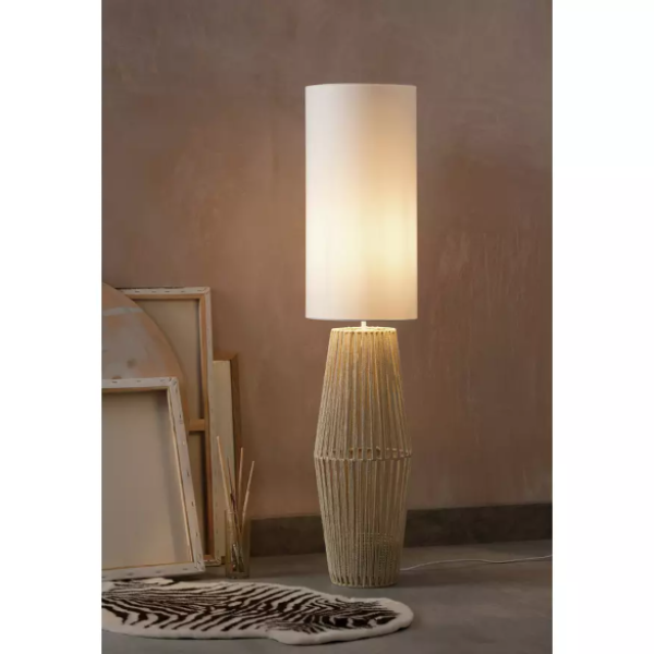 Habitat Global Natural Rope Base Floor Lamp